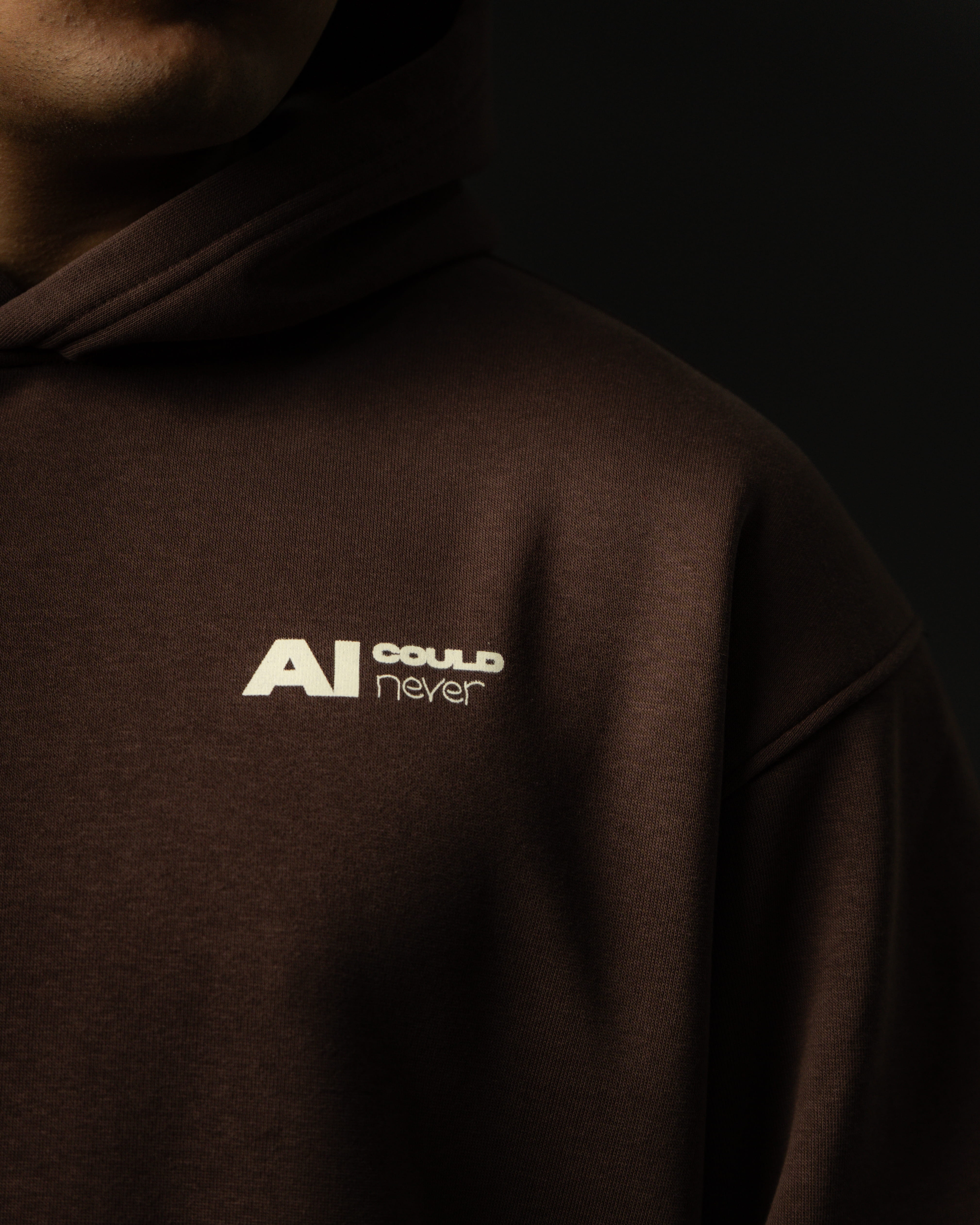 AI could never Hoodie