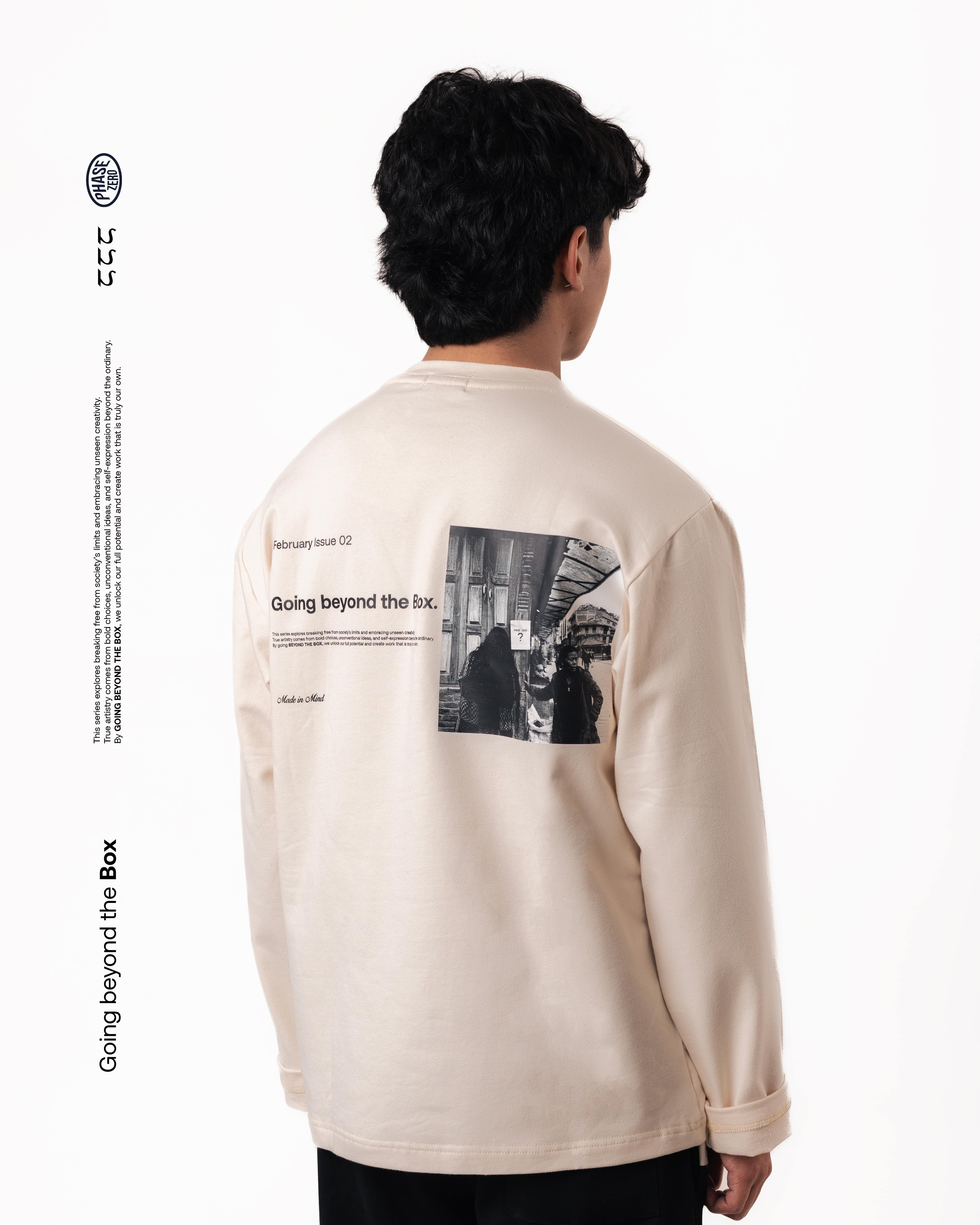 Going Beyond the Box Full Sleeve TSHIRT